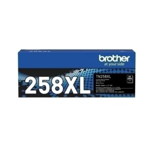 Brother TN-258XL Black Genuine Toner 3k pages