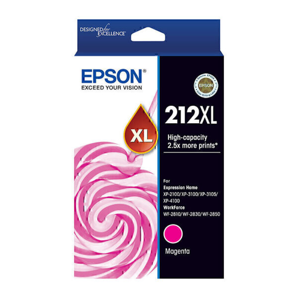 Epson 212XL Magenta Genuine Ink Cartridge
