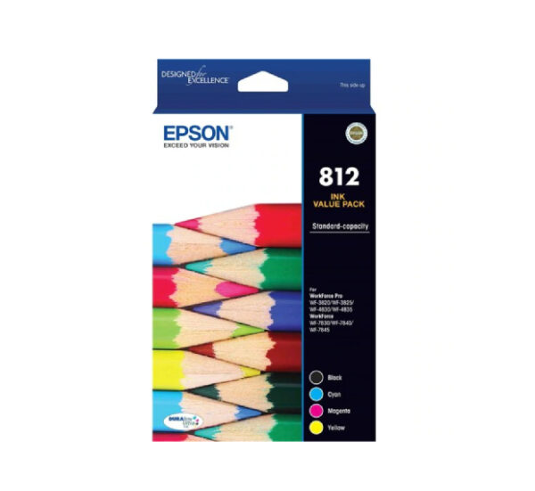 Epson 812 Value Pack (4 Genuine Inks)