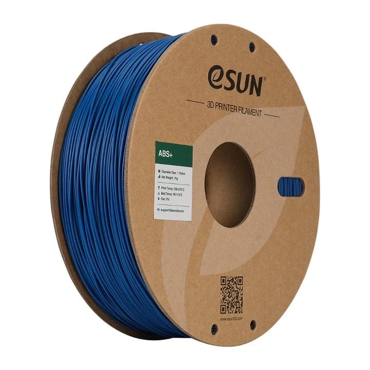eSUN ABS+ Blue filament, 3D printer filament suitable for Zortraxt, Makerbot and UP