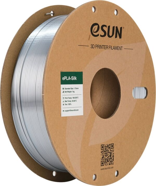 eSUN PLA Silk Silver Filament
