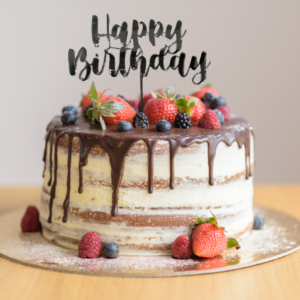 Happy Birthday Cake Topper