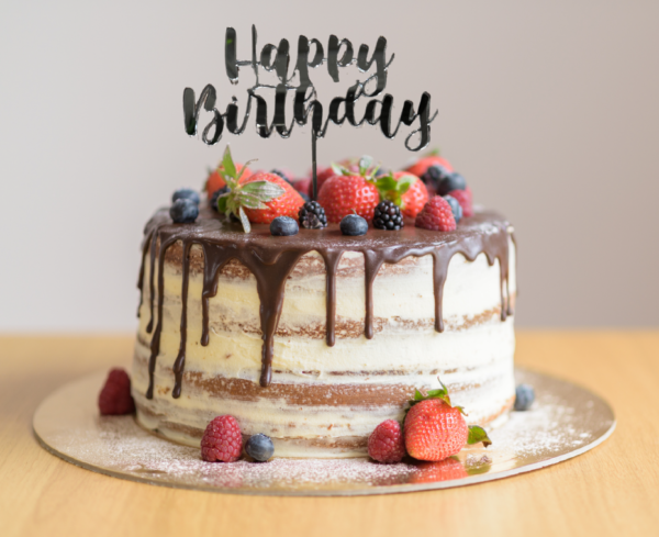 Happy Birthday Cake Topper