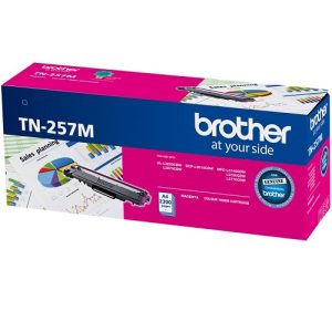 Brother TN-257M Magenta Genuine Toner 2.3k pages