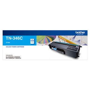 Brother TN-346C Cyan Genuine Toner 4k pages