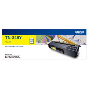 Brother TN-346Y Yellow Genuine Toner 4k pages